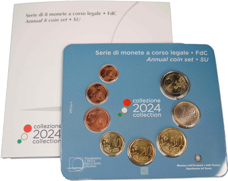 Italie Coffret BU Euro 2024