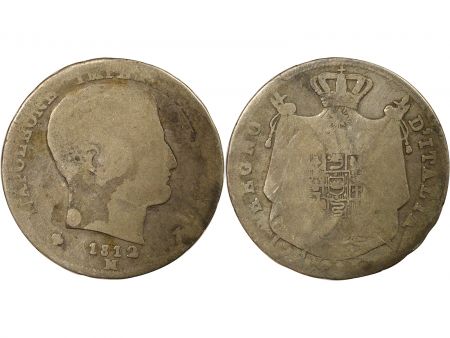 Italie Italie, Napoléon Ier - Lira Argent - 1812 M Milan