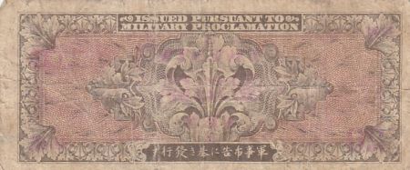 Japon 20 yen - Allied Military Currency - 1945 - Lettre B