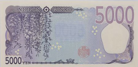 Japon 5000 Yen - Shotoku-taishi - Banque Central - 2024 - Série JN