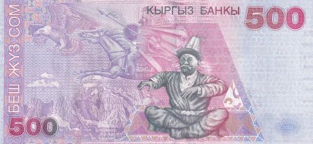 Kirghizstan 500 Som - Sayakbai Karalaiev - 2000 - P.23