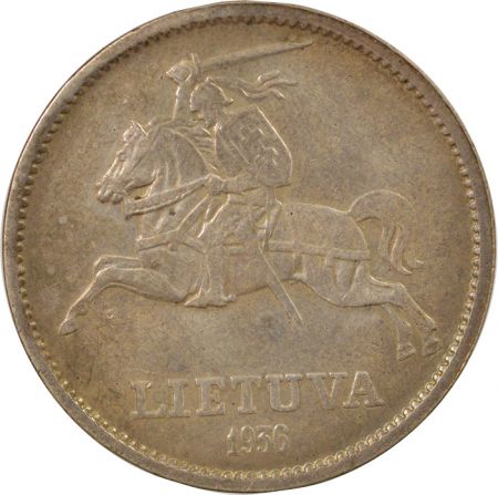 Lituanie 10 Litu Argent - 1936 Kaunas