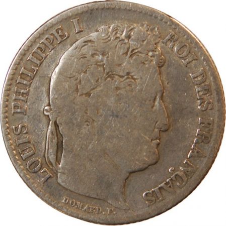 LOUIS PHILIPPE - 1 FRANC ARGENT 1841 B ROUEN