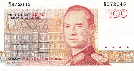 Luxembourg 100 Francs - Luxembourg - Grand-Duc Jean - ND (1986)