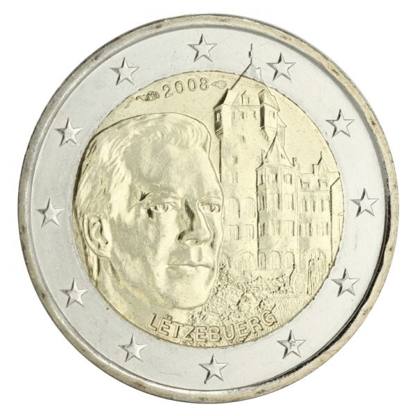 2 euros Château de Colmar-Berg - Luxembourg – Numista
