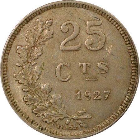 Luxembourg Charlotte - 25 Centimes - 1927  Bruxelles