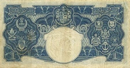 Malaya 1 Dollar George VI