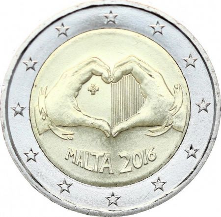 Malte 2 Euro Love Malta - 2016