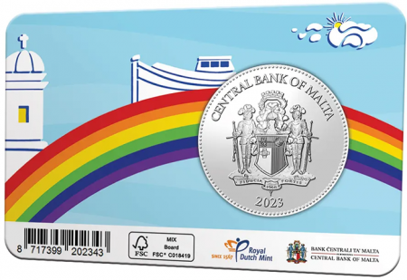 Malte Euro Pride - 2,5 Euros BU Commémo. 2023