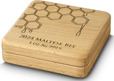 Malte L\'Abeille de Malte - 5 euros Argent (1 once) 2024