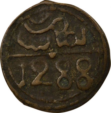 Maroc Mohammed IV - 4 Falus - 1288 (1871 / 1872) Fès