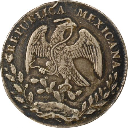 Mexique 8 Reales Argent - 1880 Ca Chihuahua MM