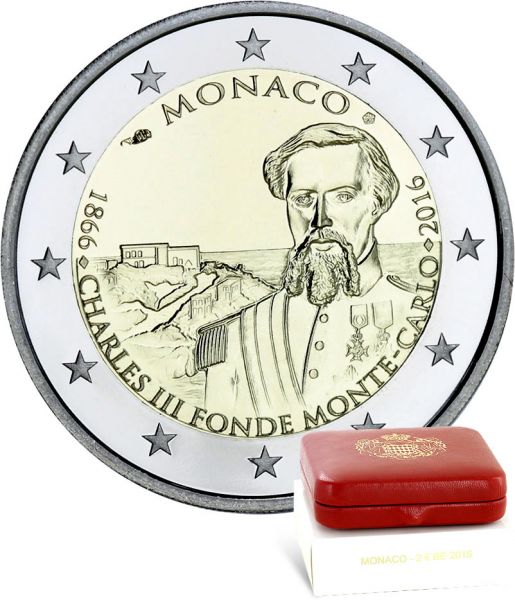 Toutes les pièces de 2 euros Monaco avec Emonnaies