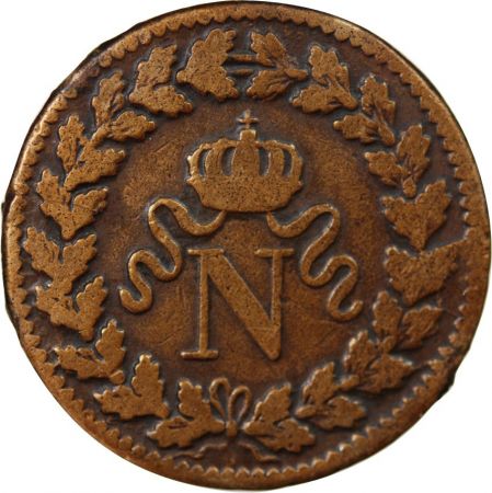 NAPOLEON I - DECIME Siège de Strasbourg 1815 BB Avec points