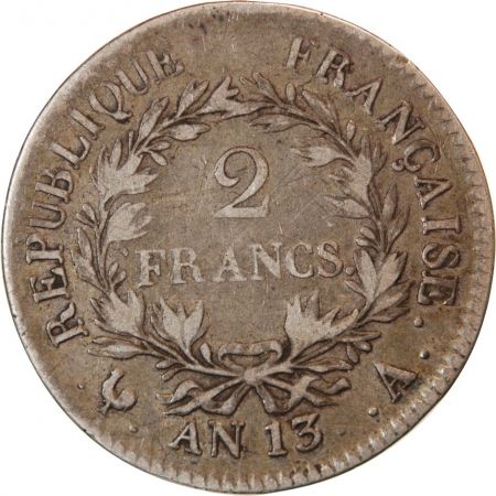 NAPOLEON Ier - 2 FRANCS AN 13 A PARIS calendrier révolutionnaire\ \ 