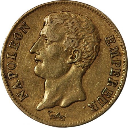 NAPOLEON Ier - 20 FRANCS OR AN 12 A PARIS Type intermédiaire\  sans point\ 