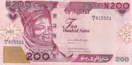 Nigeria 200 Naira - Alhaji Sir Ahmadu Bello - Vaches - 2023 - Série AM/9