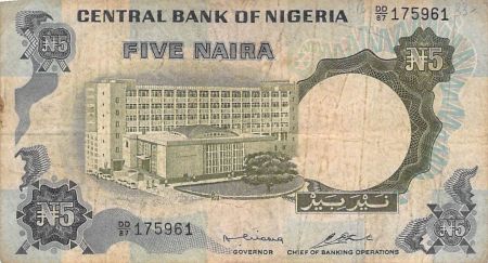 Nigeria NIGERIA - 5 NAIRA 1973 / 1978 - TB