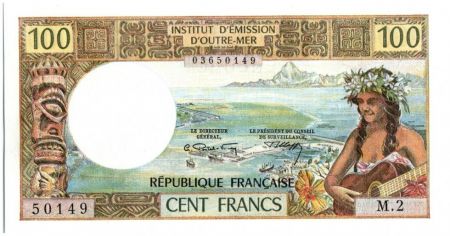 Nle Calédonie 100 Francs Tahitienne - 1973 Série M2