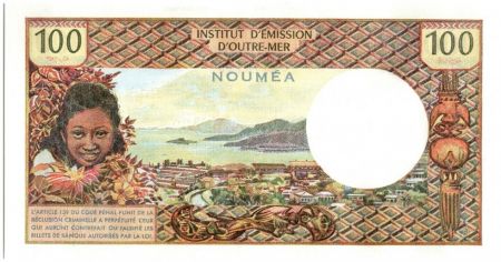 Nle Calédonie 100 Francs Tahitienne - 1973 Série M2