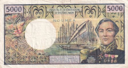 Nle Calédonie 5000 Francs Bougainville - 1982 - NOUMEA - Série Q.1