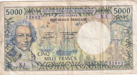 Nle Calédonie 5000 Francs Bougainville - 1982 - NOUMEA - Série X.1