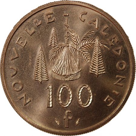 Nle Calédonie NOUVELLE-CALEDONIE - 100 FRANCS 1976 ESSAI