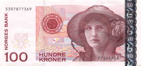 Norvège 100 Kroner - Norvège - Théâtre - 2003