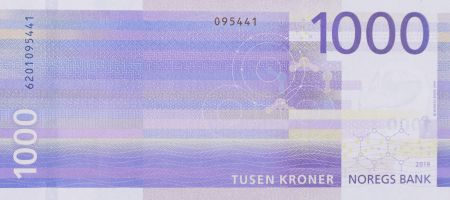 Norvège 1000 Kroner - Henrik Ibsen - 2019