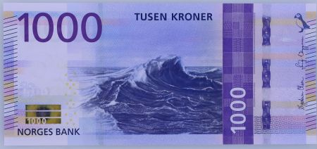 Norvège 1000 Kroner Henrik Ibsen - 2018