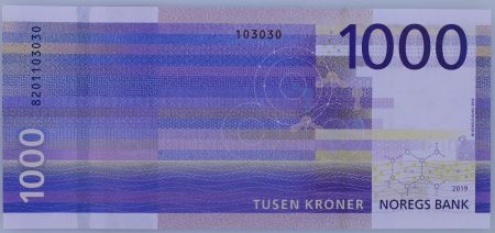 Norvège 1000 Kroner Henrik Ibsen - 2018