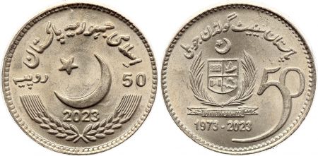 Pakistan 50 rupees - 50ème anniversaire du Sénat - 2023 - SPL