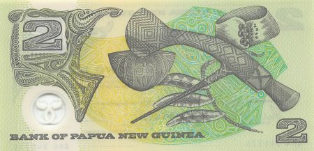 Papouasie-Nouvelle-Guinée 2 Kina - Polymer - 1996