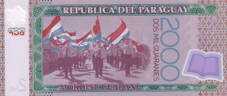 Paraguay 2000 Guaranies - Adela y Celsa Speratti - 2022- Série E