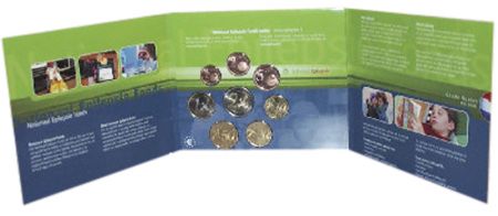 Pays-Bas Coffret BU Euro 2003 - Pays Bas (National Epilepsy Fonds)