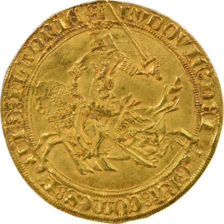 Pays-Bas Comté de Flandre, Louis de Male  Cavalier d\'Or - 1346 / 1364