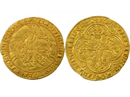 Pays-Bas Comté de Flandre, Louis de Male  Cavalier d\'Or - 1361 / 1364 Gand