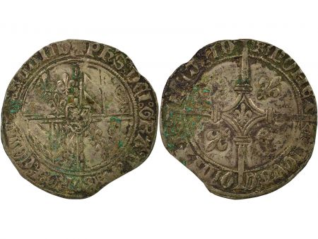 Pays-Bas Comté de Flandre, Philippe le Bon  Double Gros - 1434 / 1456