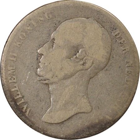 Pays-Bas Guillaume I - 1/2 Florin Argent - 1848 Utrecht