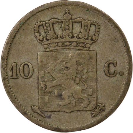 Pays-Bas Guillaume I - 10 Cent Argent - 1827 Utrecht