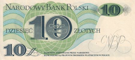 Pologne 10 Zlotych - Josef Bem - 1982 - Série E - P.148