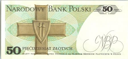 Pologne 50 Zlotych 1988 - Karol Swierczewski