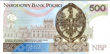 Pologne Pologne 500 Zlotych Jan III Sobieski - 2016