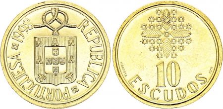 Portugal 10 Escudos - République - 1998