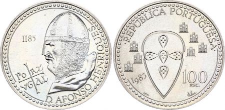 Portugal 100 Escudos - Afonso Henriques - 1985