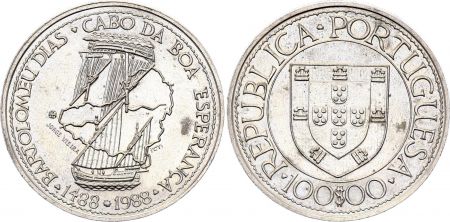 Portugal 100 Escudos - Bartolomeu Dias - 1988