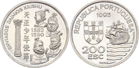 Portugal 200 Escudos - Daïmios de Kiushu - 1993