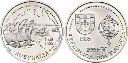 Portugal 200 Escudos - Découverte de l\'Australie - 1995