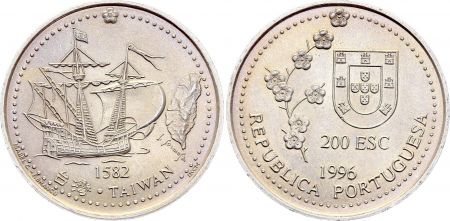 Portugal 200 Escudos - Découverte de Taïwan - 1996