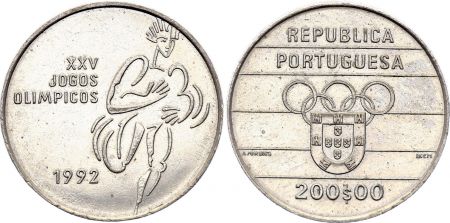 Portugal 200 Escudos - Jeux Olympiques - 1992